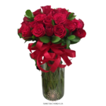 Florero 20 Rosas Rojas